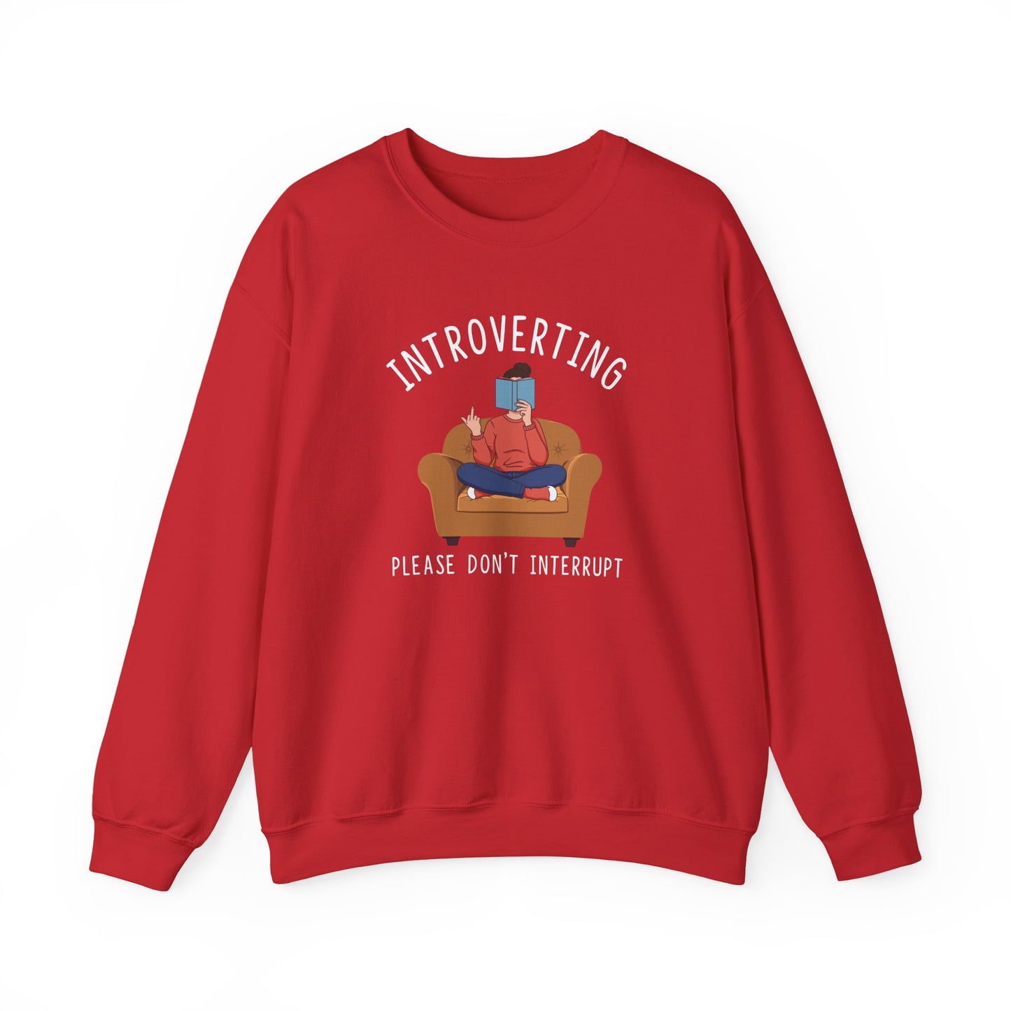 Introverting Don’t Interrupt Sweatshirt