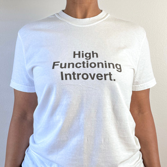 High Functioning Introvert T-Shirt