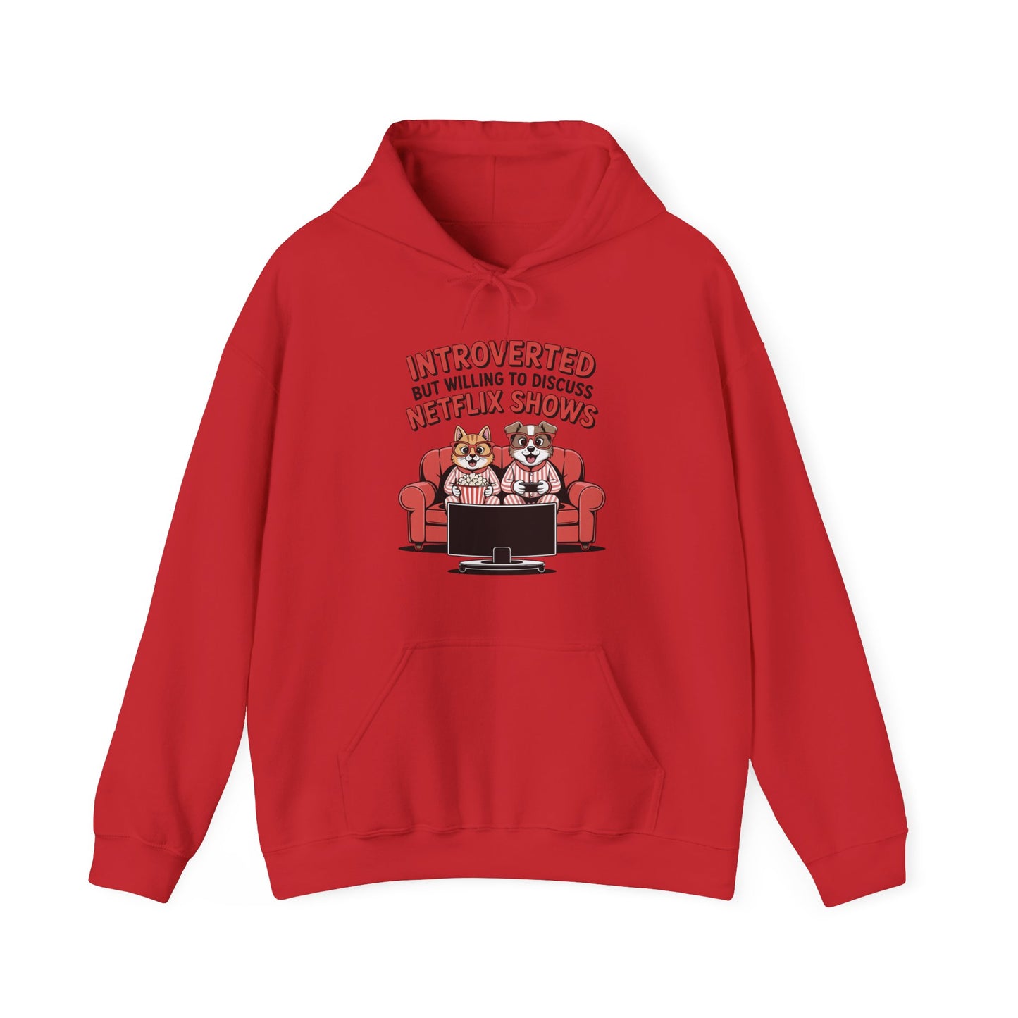 Introverted Netflix Hoodie