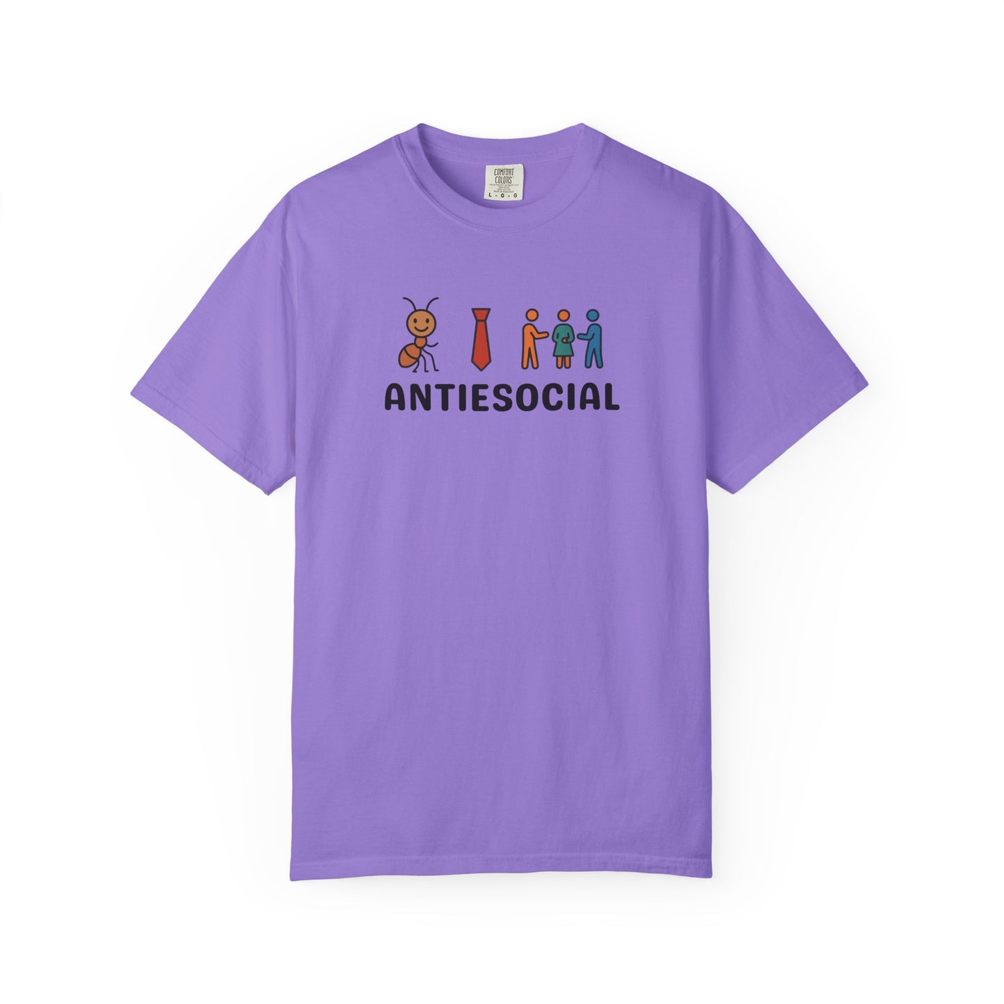 Anti-Social Tee (Garment Dye)