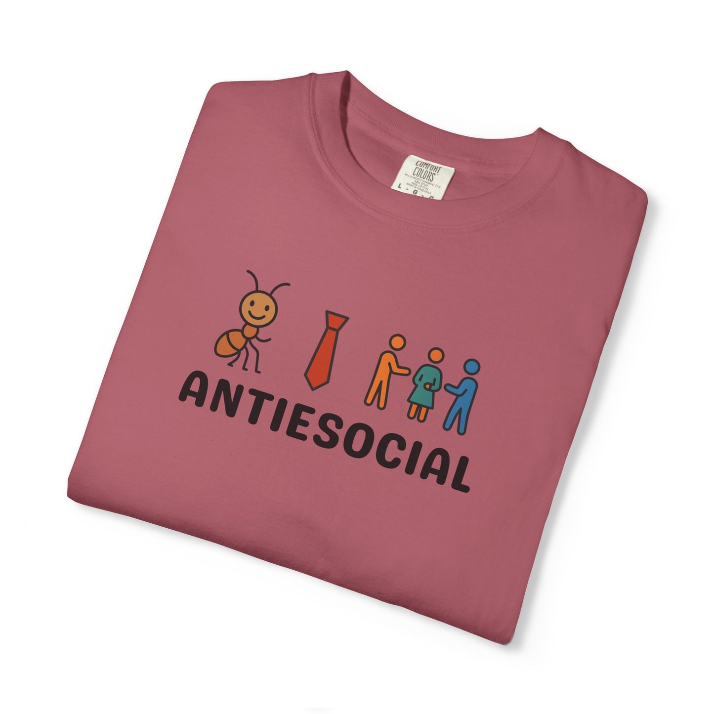 Anti-Social Tee (Garment Dye)