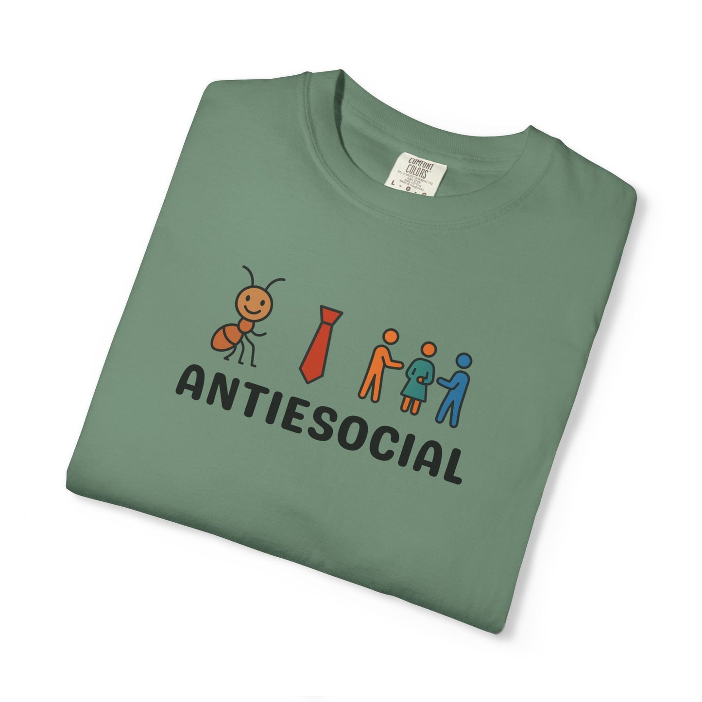 Anti-Social Tee (Garment Dye)
