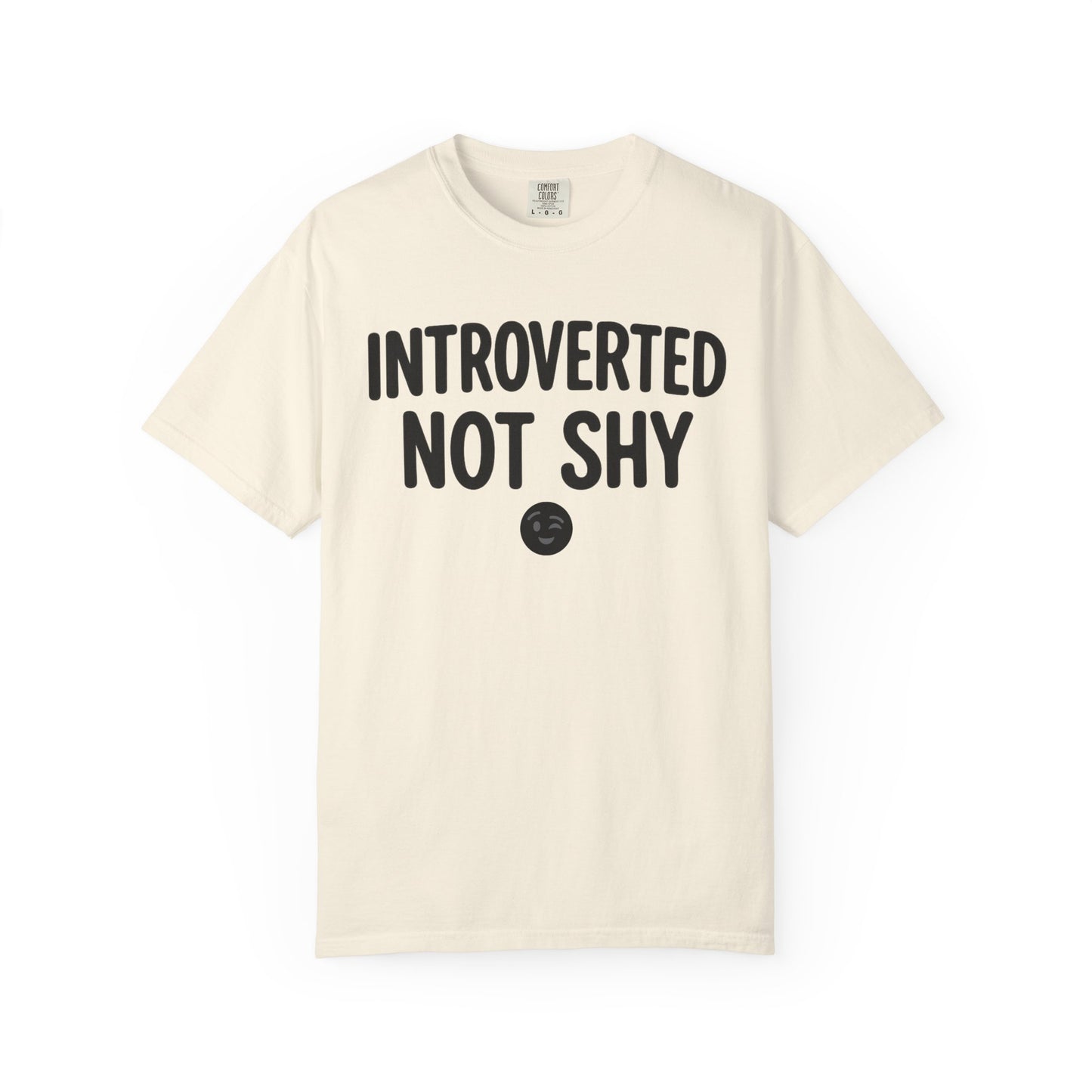 Introverted Not Shy Tee