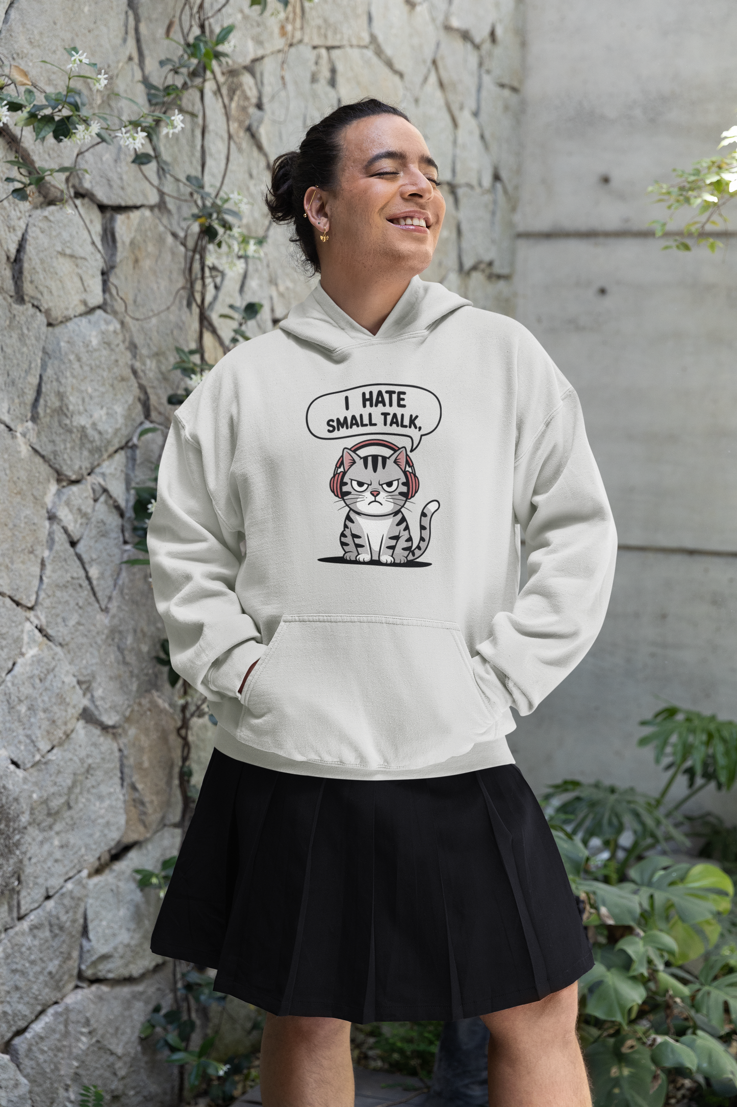 I Hate Small Talk Hoodie