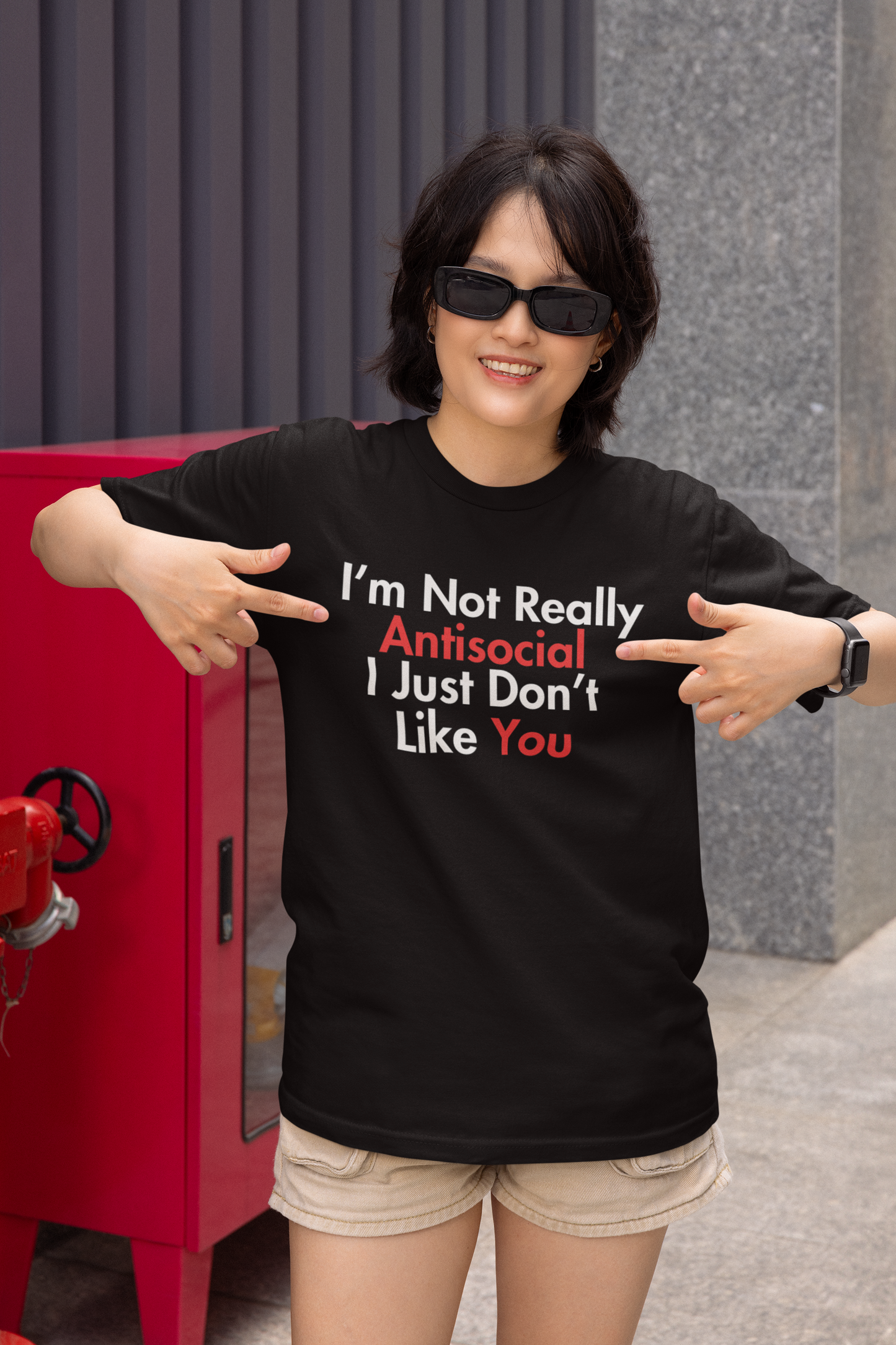 Not Really Antisocial T-Shirt